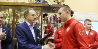 Владимир Ружицкий поздравил самбистов Люберец с профессиональным праздником - Городской округ Люберцы