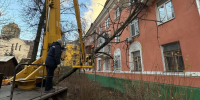 Аварийные службы Люберец устраняют последствия сильного ветра - Телеканал ЛТВ