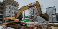 «На глубине пяти метров»: теплотрассу тянут к новой поликлинике в поселке Октябрьский - Regions.Ru