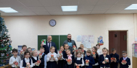 Руководитель ФШ «Спартак» в Люберцах поздравил детей участников СВО с наступающим Новым годом - Телеканал ЛТВ