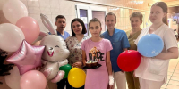 Январские дни рождения начали отмечать в Детской больнице МОЦОМДа - Regions.Ru
