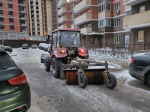 В управляющей компании Люберец отметили, что противогололедной смеси хватит на зиму