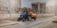 Почти 500 км автодорог промыли в Люберцах за неделю - Городской округ Люберцы