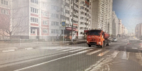 Почти 500 км автодорог промыли в Люберцах за неделю - Телеканал ЛТВ