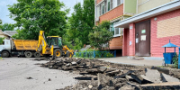 Комплексное благоустройство дворов продолжается в поселке Красково - Городской округ Люберцы