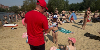 Спасатели напомнили люберчанам правила безопасности во время отдыха у воды - Телеканал ЛТВ