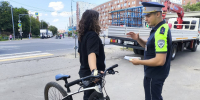 Сотрудники ГАИ Люберец напомнят водителям мотоциклов и велосипедов о соблюдении ПДД - Городской округ Люберцы