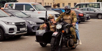 Мотоцикл «Урал» передан Ассоциации ветеранов СВО Люберец - Городской округ Люберцы