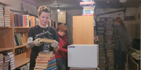В библиотеке имени Есенина демонтируют старую отделку и разбирают книжный фонд - Regions.Ru