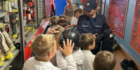 В Малаховке школьникам показали пожарно-спасательную часть - Regions.Ru