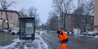 Более 320 км дорог обработали в Люберцах противогололедными материалами - Телеканал ЛТВ