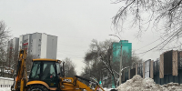 Более 50 тысяч кубометров снега вывезено с дорог Люберец с начала 2026 года - Телеканал ЛТВ