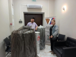 Ветераны СВО передали люберецким волонтёрам утеплитель для блиндажа